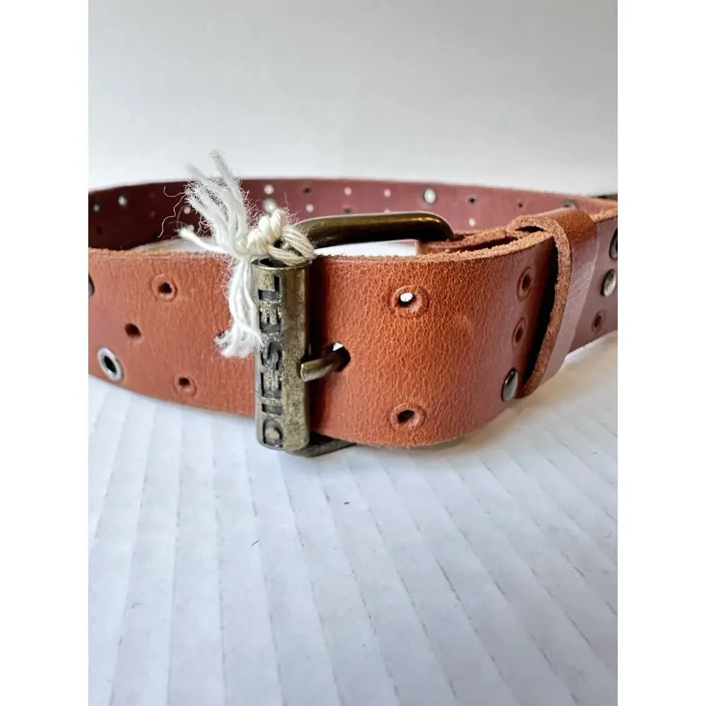 Diesel boys leather belt NWT size 4 y.o.